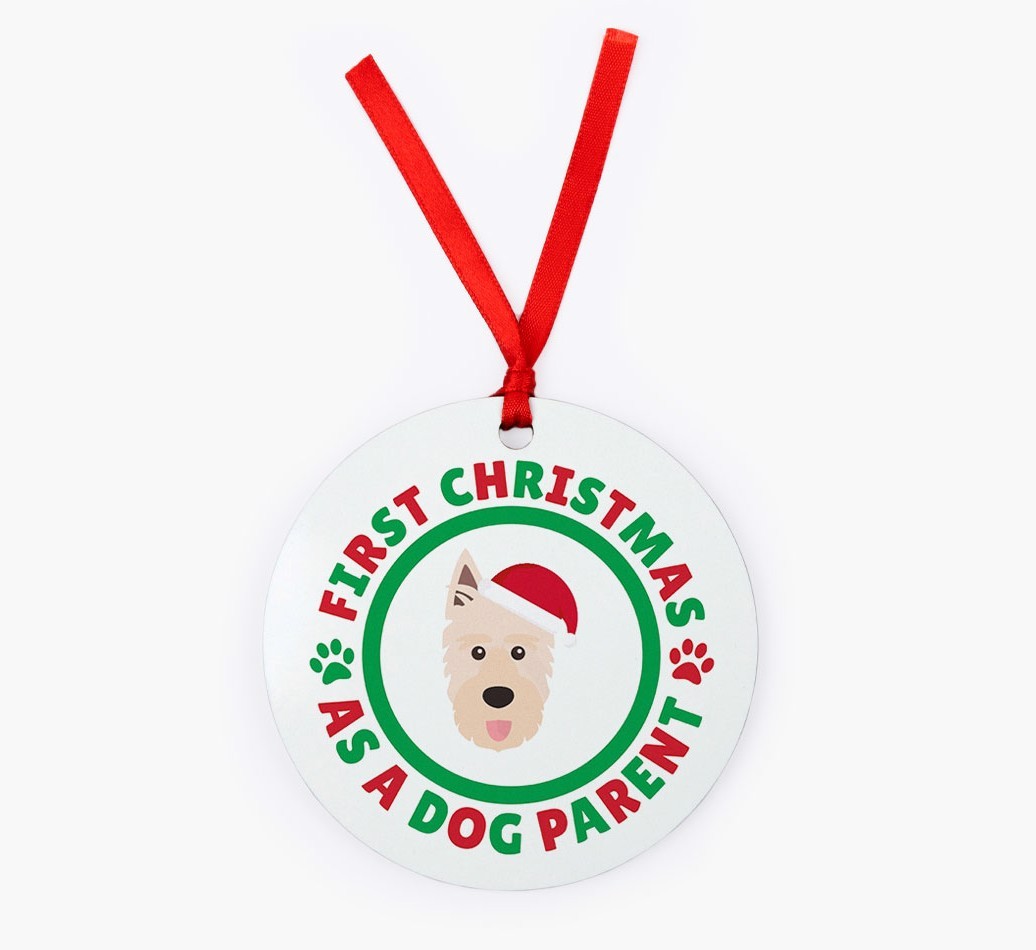 'Dog Parent' - Personalized {breedFullName} Christmas Decoration