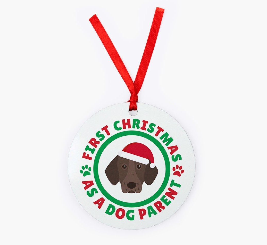 'Dog Parent' - Personalized {breedFullName} Christmas Decoration