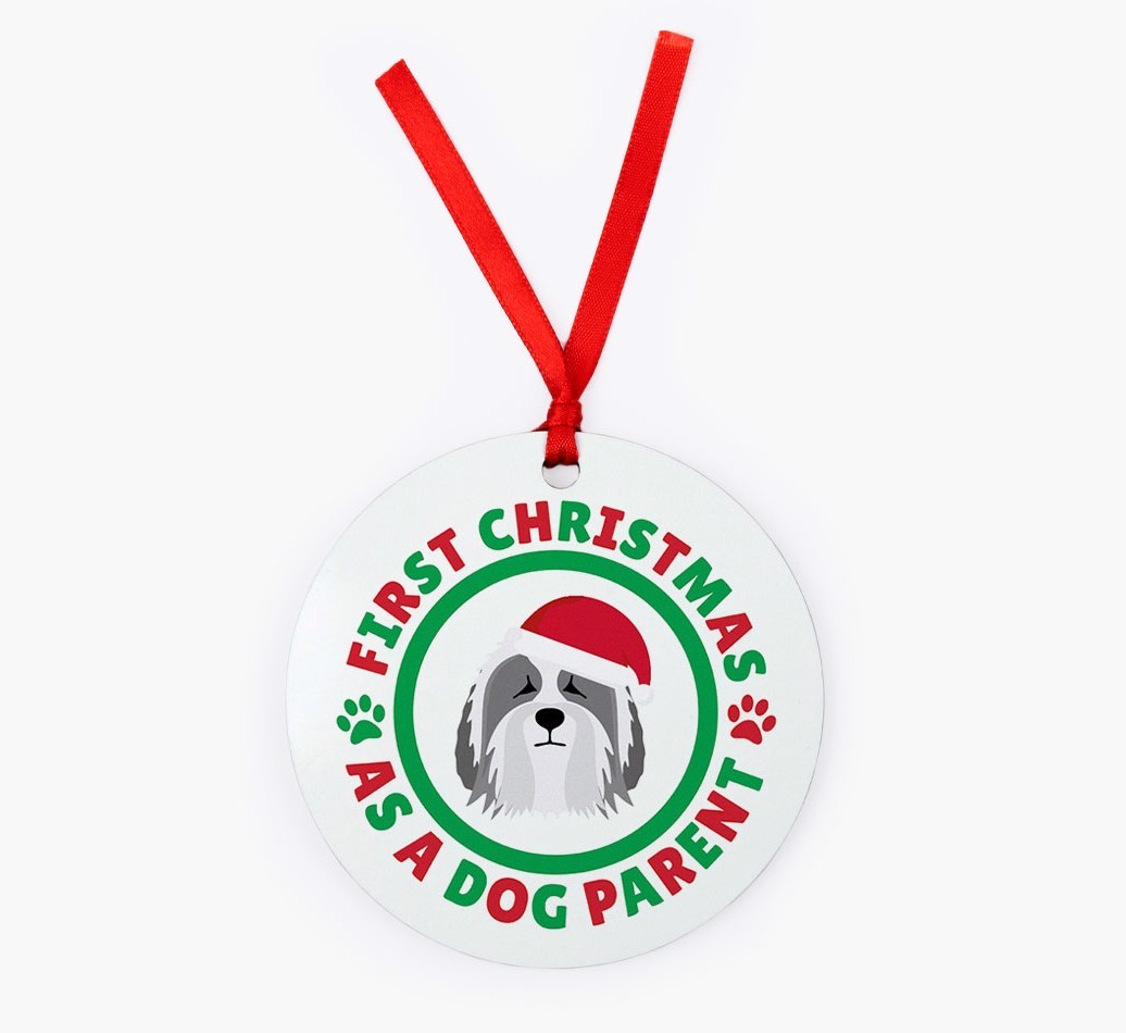 'Dog Parent' - Personalized {breedFullName} Christmas Decoration