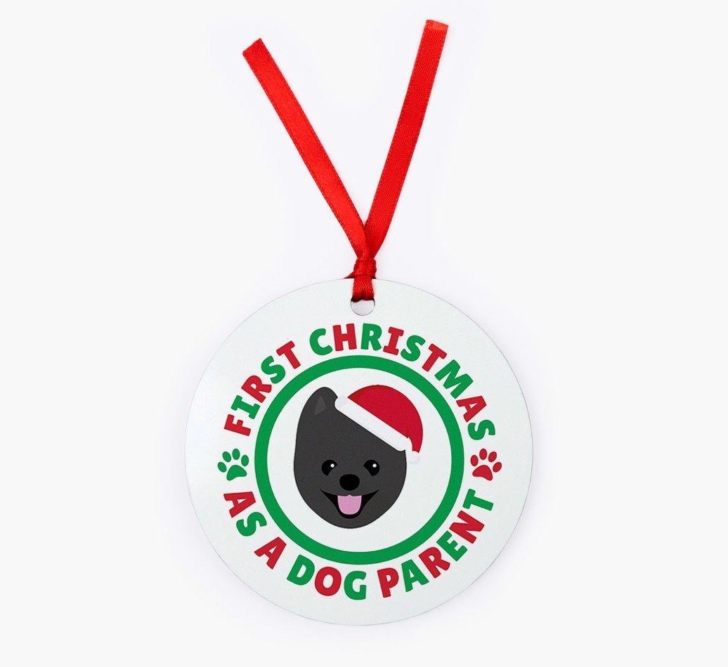 'Dog Parent' - Personalized {breedFullName} Christmas Decoration