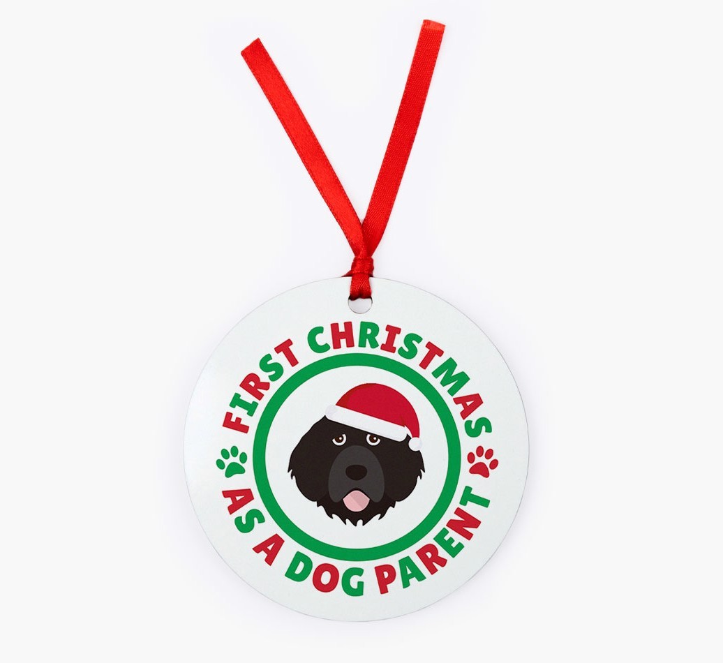 'Dog Parent' - Personalized {breedFullName} Christmas Decoration