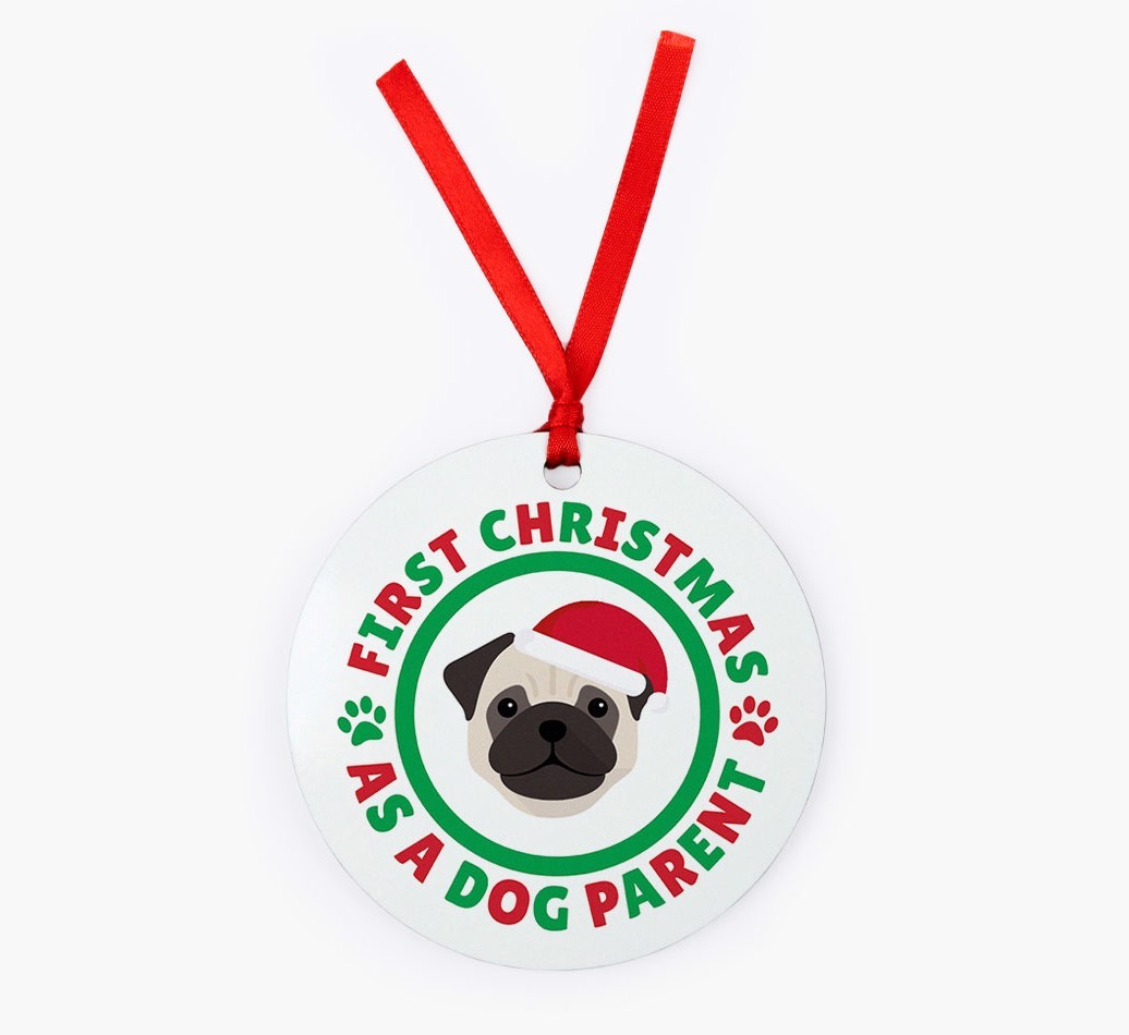 'Dog Parent' - Personalized {breedFullName} Christmas Decoration