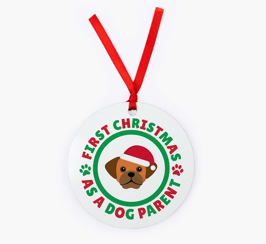 'Dog Parent' - Personalized {breedFullName} Christmas Decoration