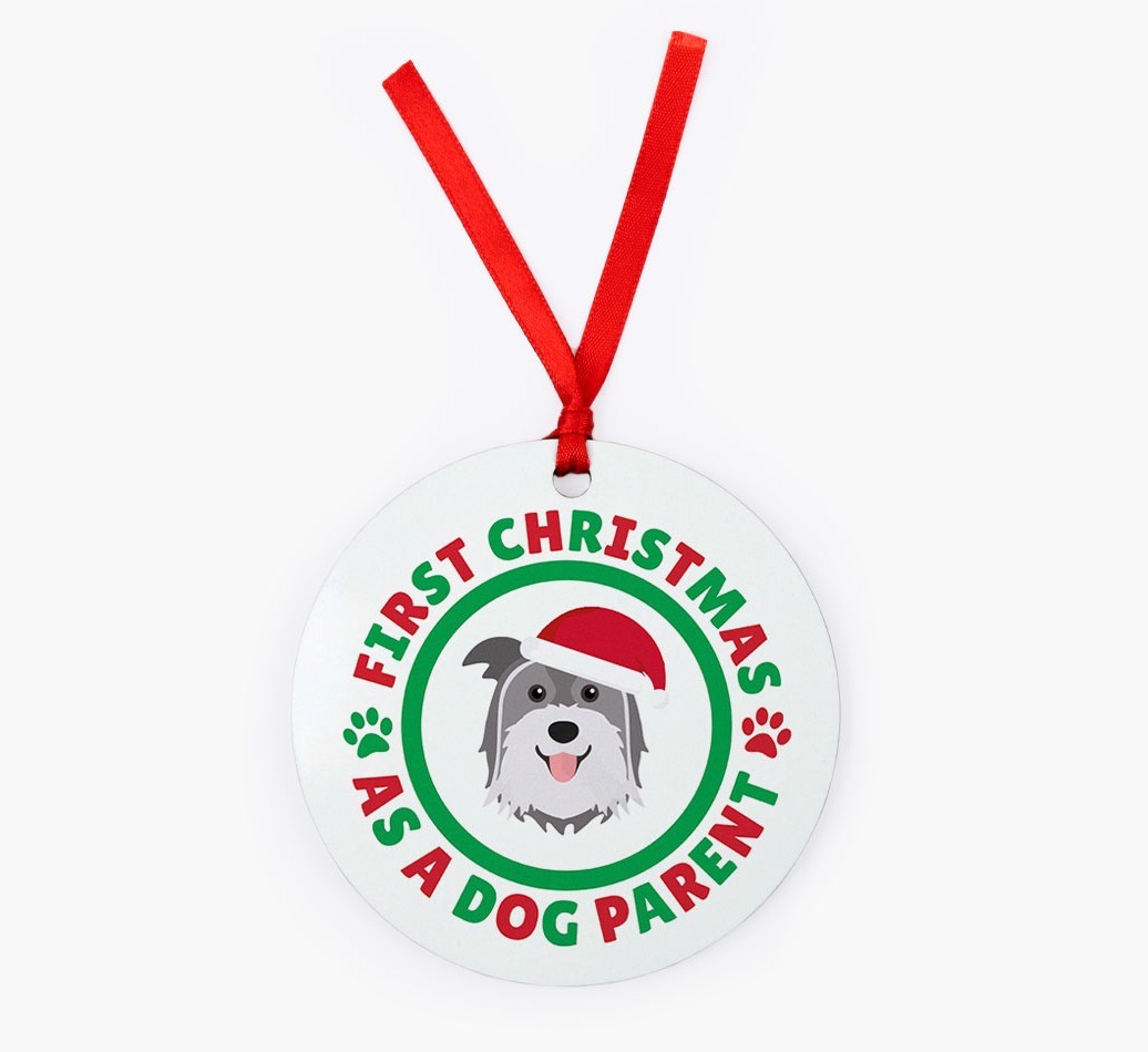'Dog Parent' - Personalized {breedFullName} Christmas Decoration
