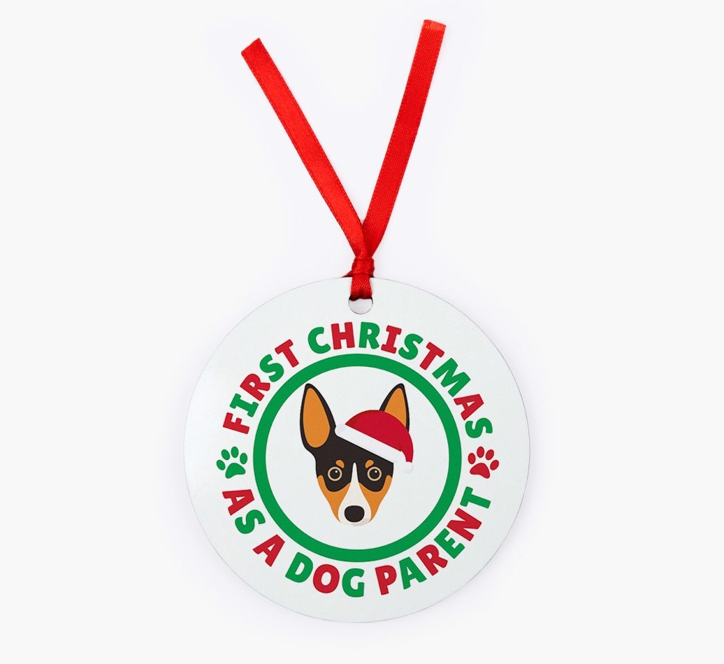'Dog Parent' - Personalized {breedFullName} Christmas Decoration