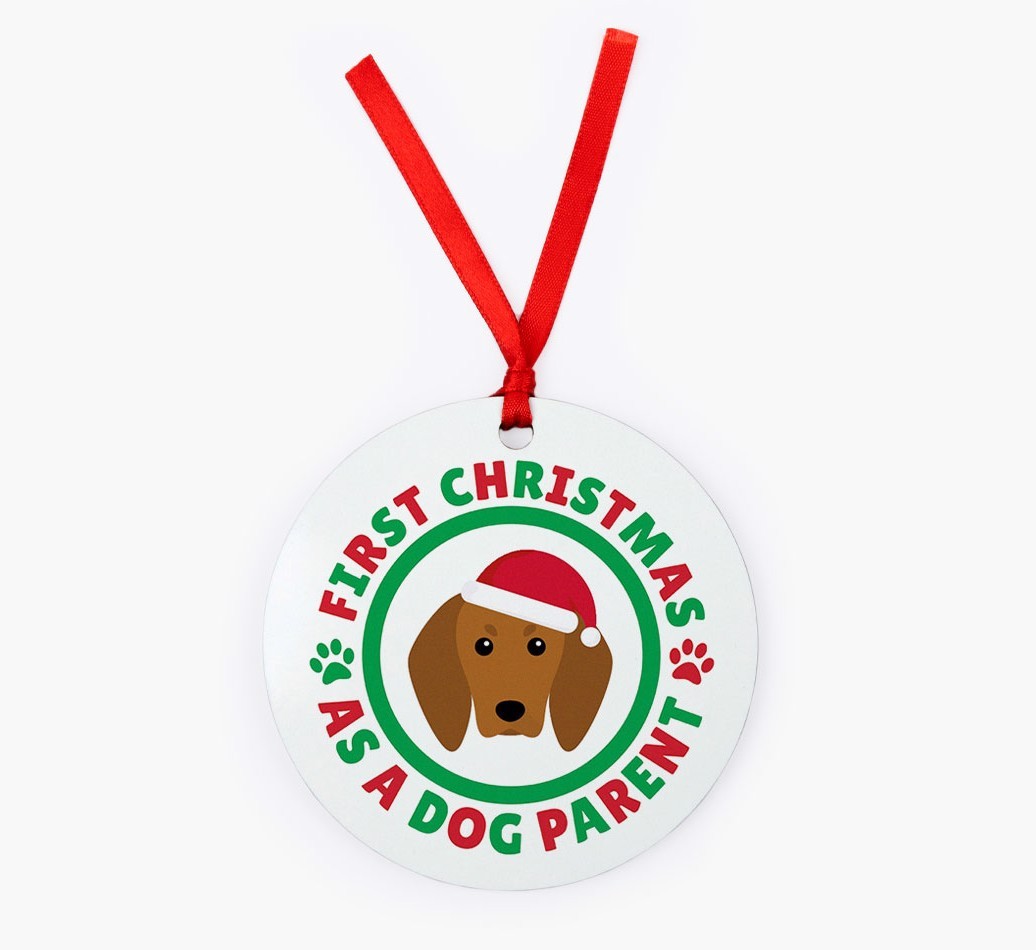 'Dog Parent' - Personalized {breedFullName} Christmas Decoration