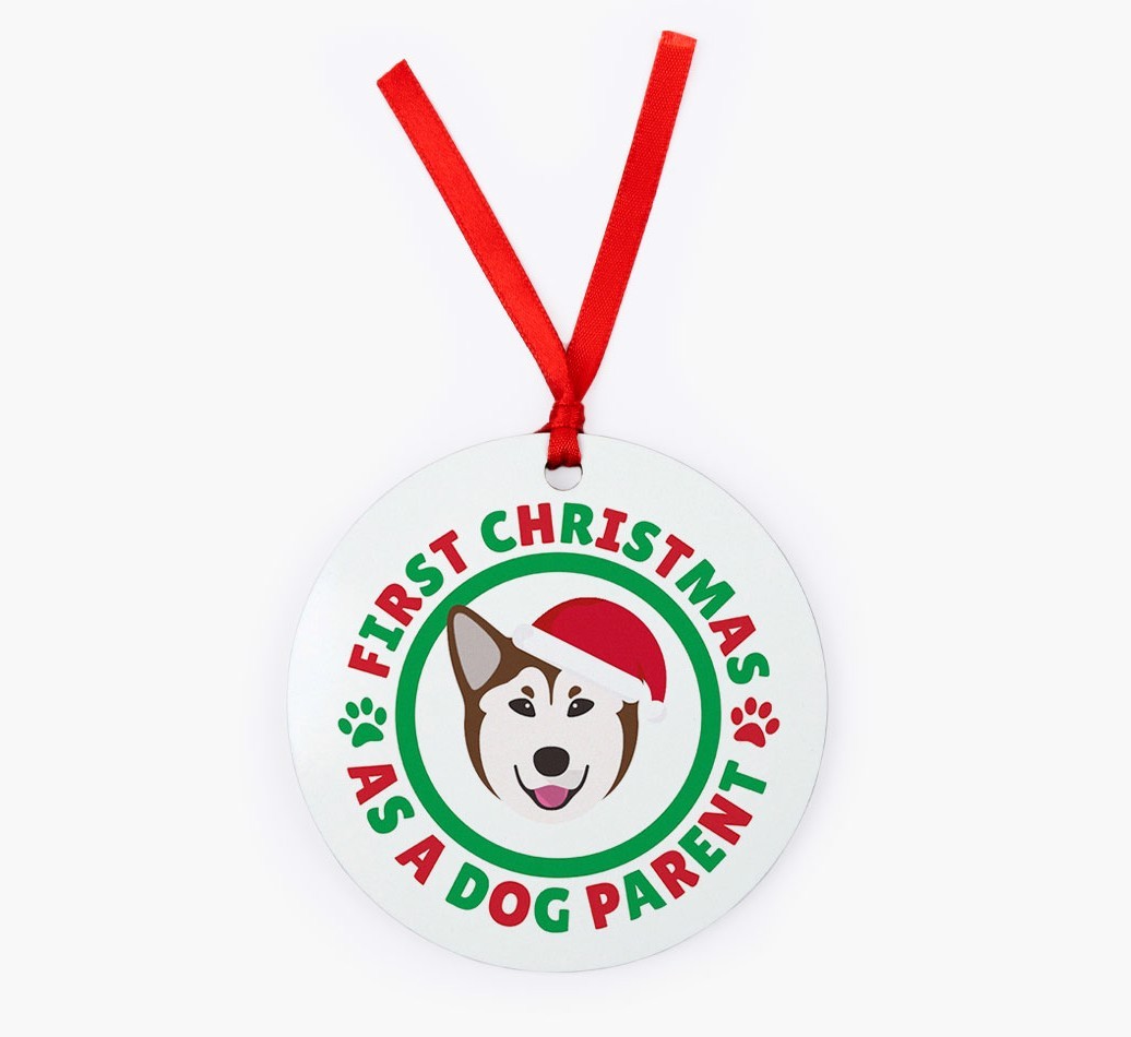 'Dog Parent' - Personalized {breedFullName} Christmas Decoration