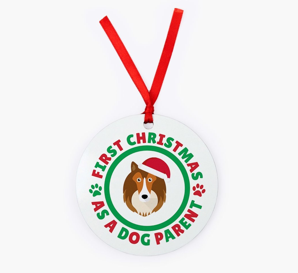 'Dog Parent' - Personalized {breedFullName} Christmas Decoration
