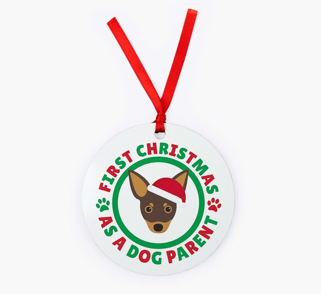 'Dog Parent' - Personalized {breedFullName} Christmas Decoration