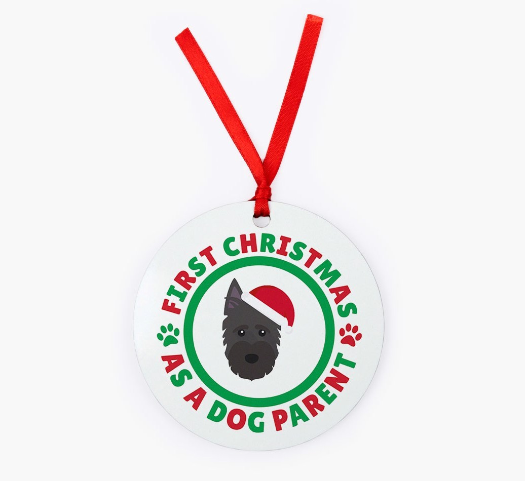 'Dog Parent' - Personalized {breedFullName} Christmas Decoration