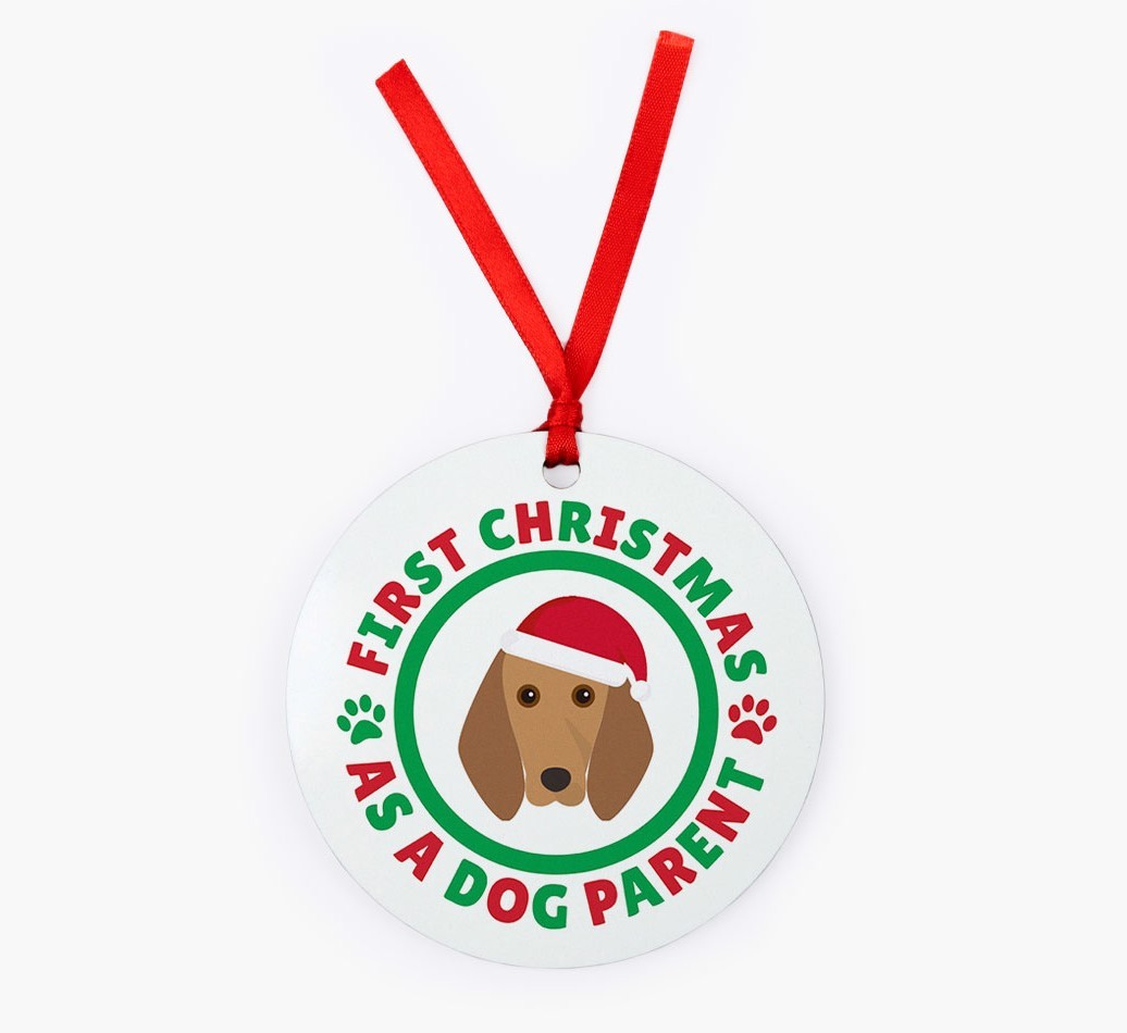 'Dog Parent' - Personalized {breedFullName} Christmas Decoration