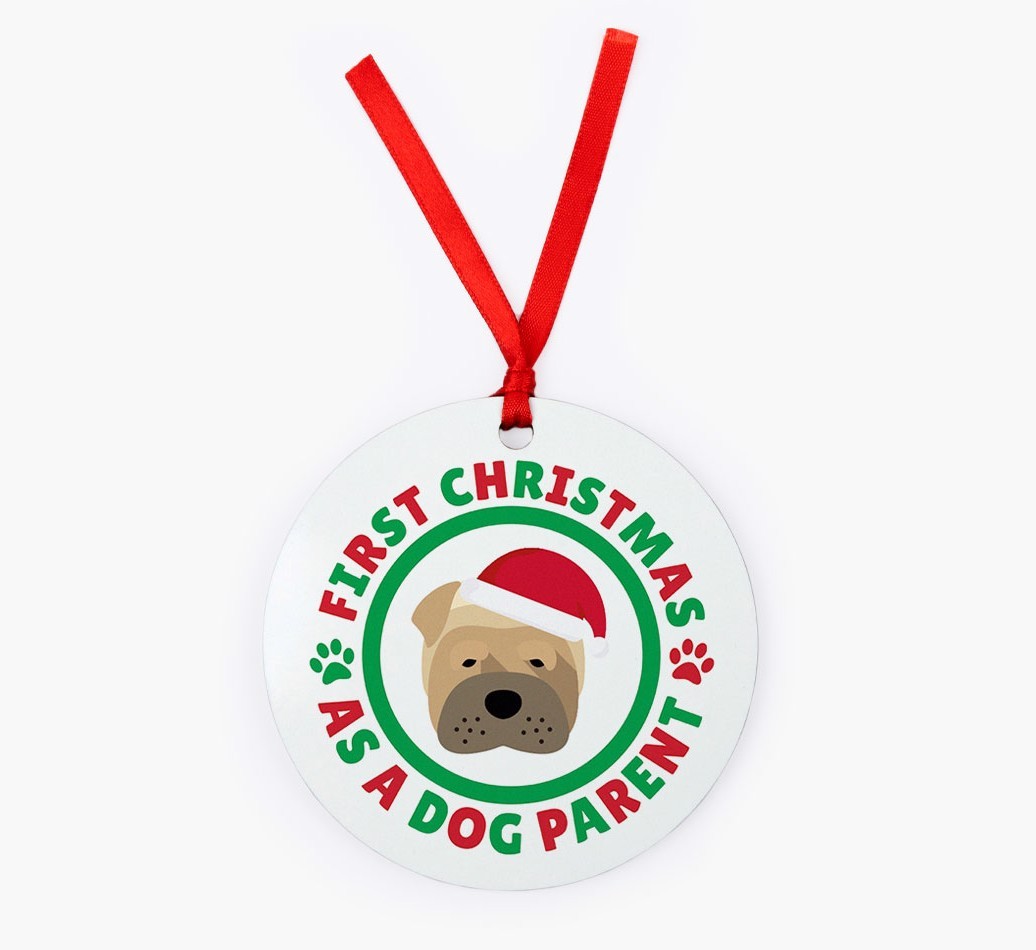 'Dog Parent' - {breedFullName} Christmas Decoration