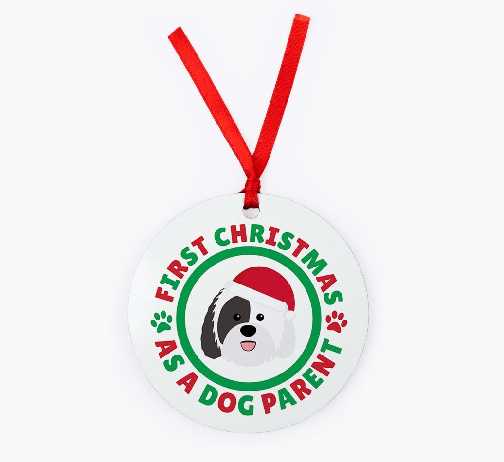 'Dog Parent' - Personalized {breedFullName} Christmas Decoration