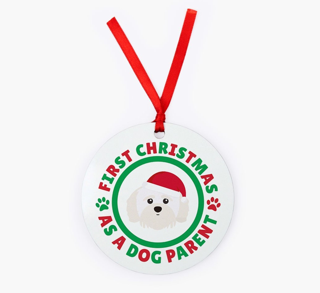 'Dog Parent' - Personalized {breedFullName} Christmas Decoration