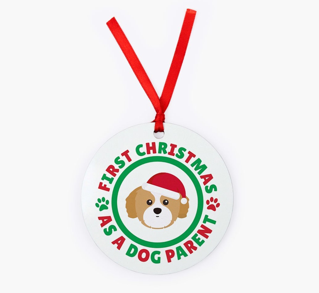 'Dog Parent' - Personalized {breedFullName} Christmas Decoration