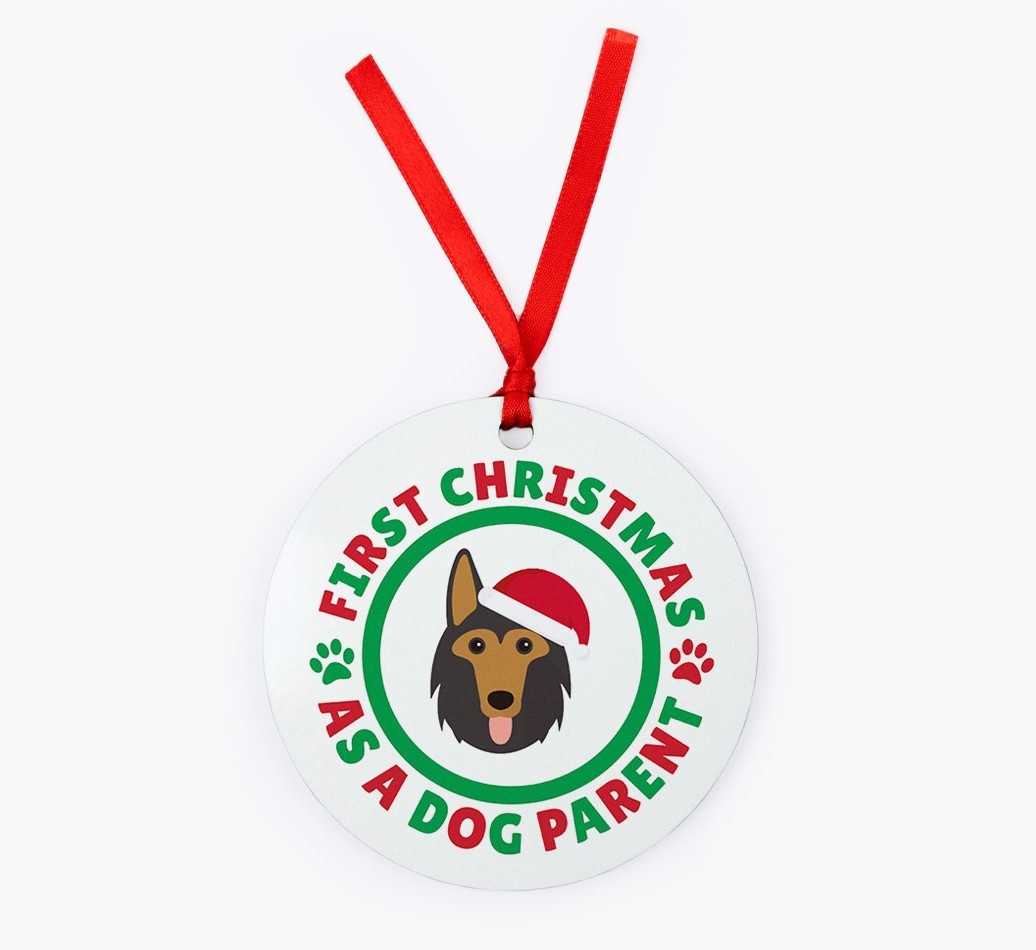 'Dog Parent' - Personalized {breedFullName} Christmas Decoration