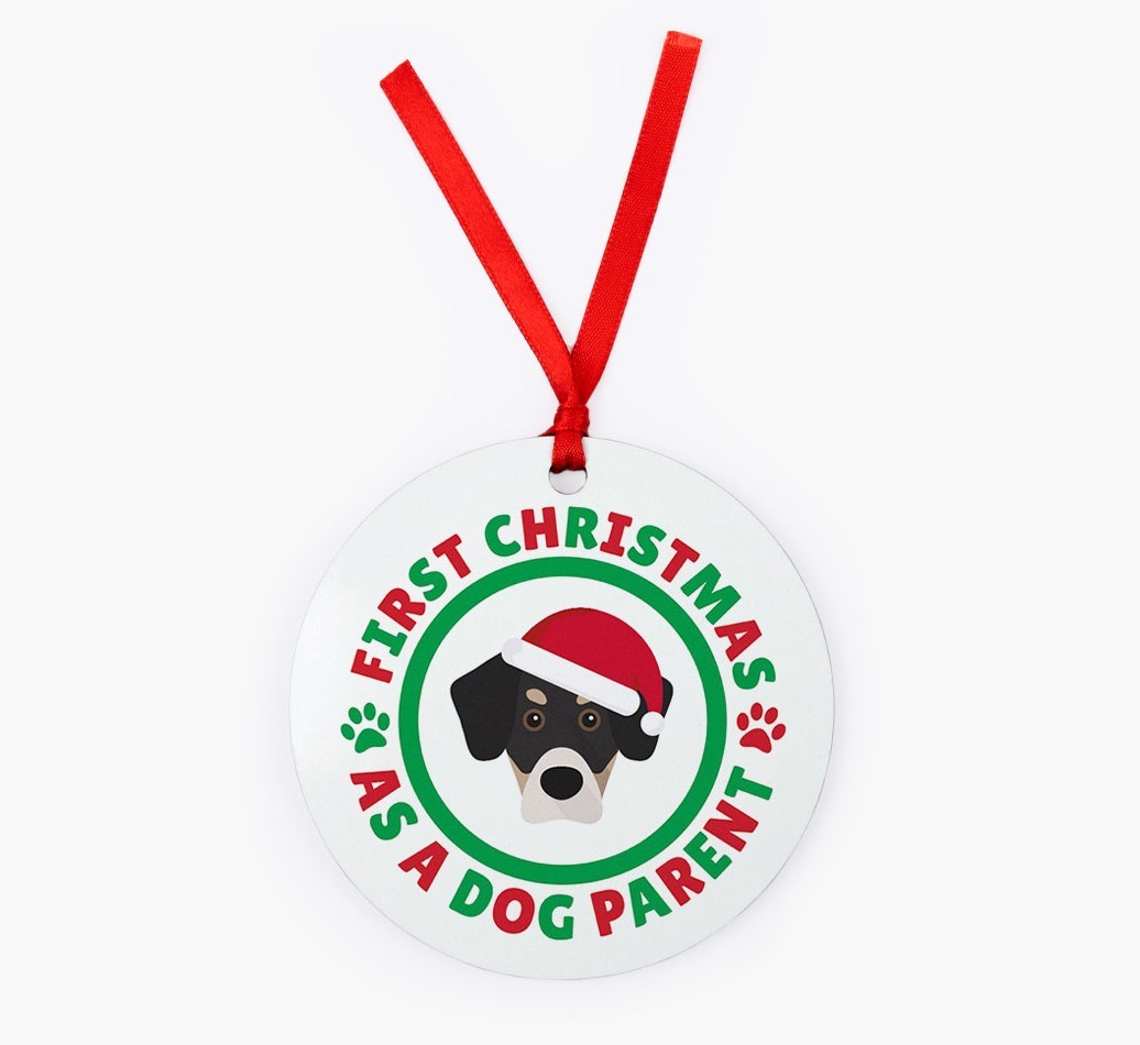 'Dog Parent' - Personalized {breedFullName} Christmas Decoration