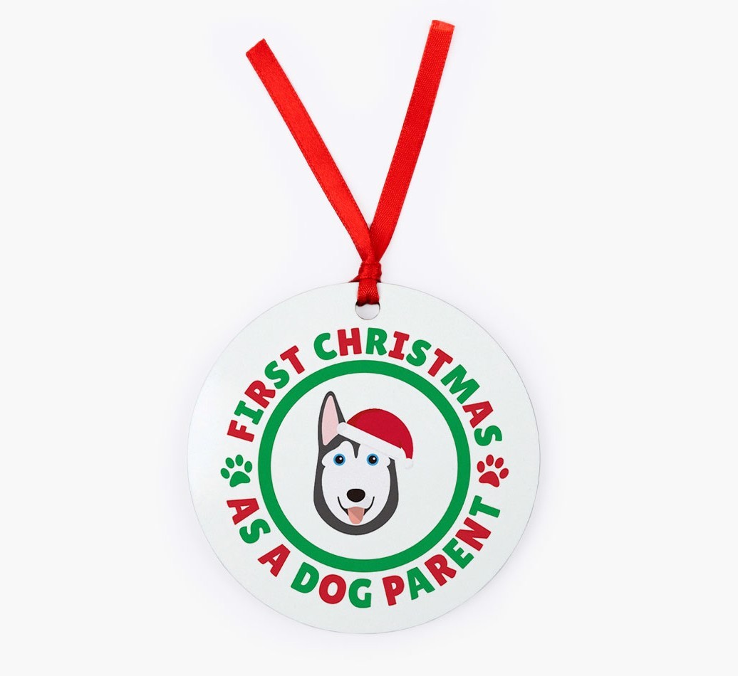 'Dog Parent' - Personalized {breedFullName} Christmas Decoration