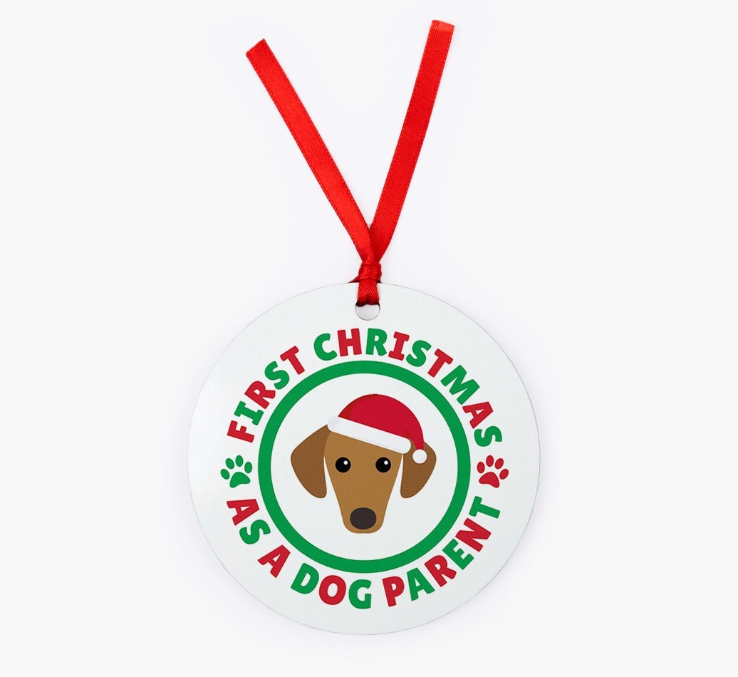 'Dog Parent' - Personalized {breedFullName} Christmas Decoration