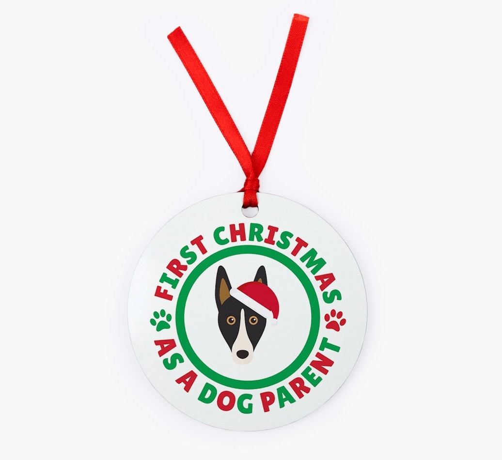 'Dog Parent' - Personalized {breedFullName} Christmas Decoration