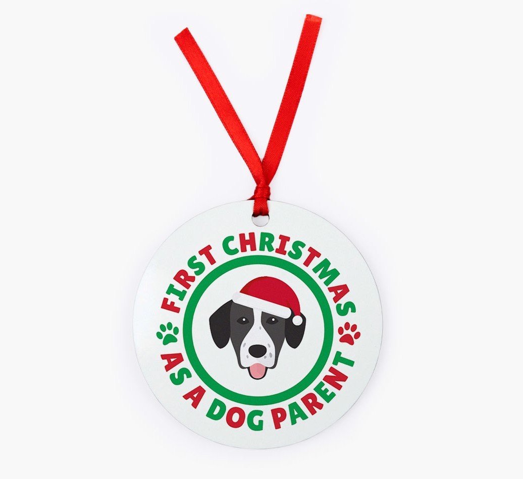 'Dog Parent' - Personalized {breedFullName} Christmas Decoration
