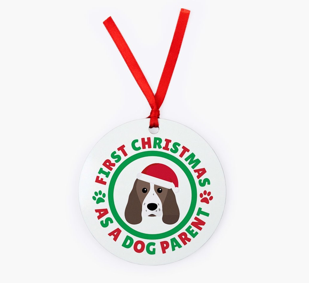 'Dog Parent' - Personalized {breedFullName} Christmas Decoration