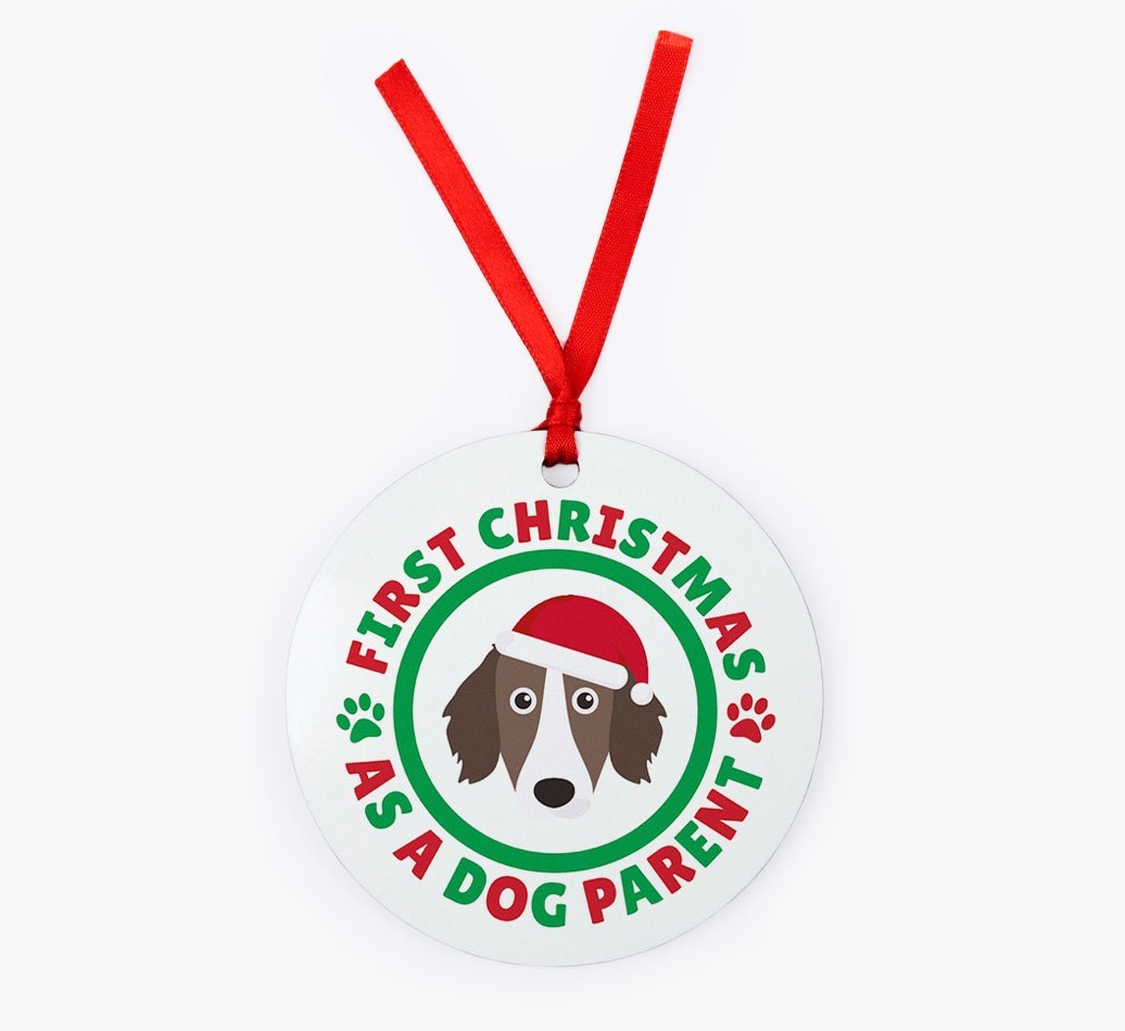 'Dog Parent' - Personalized {breedFullName} Christmas Decoration