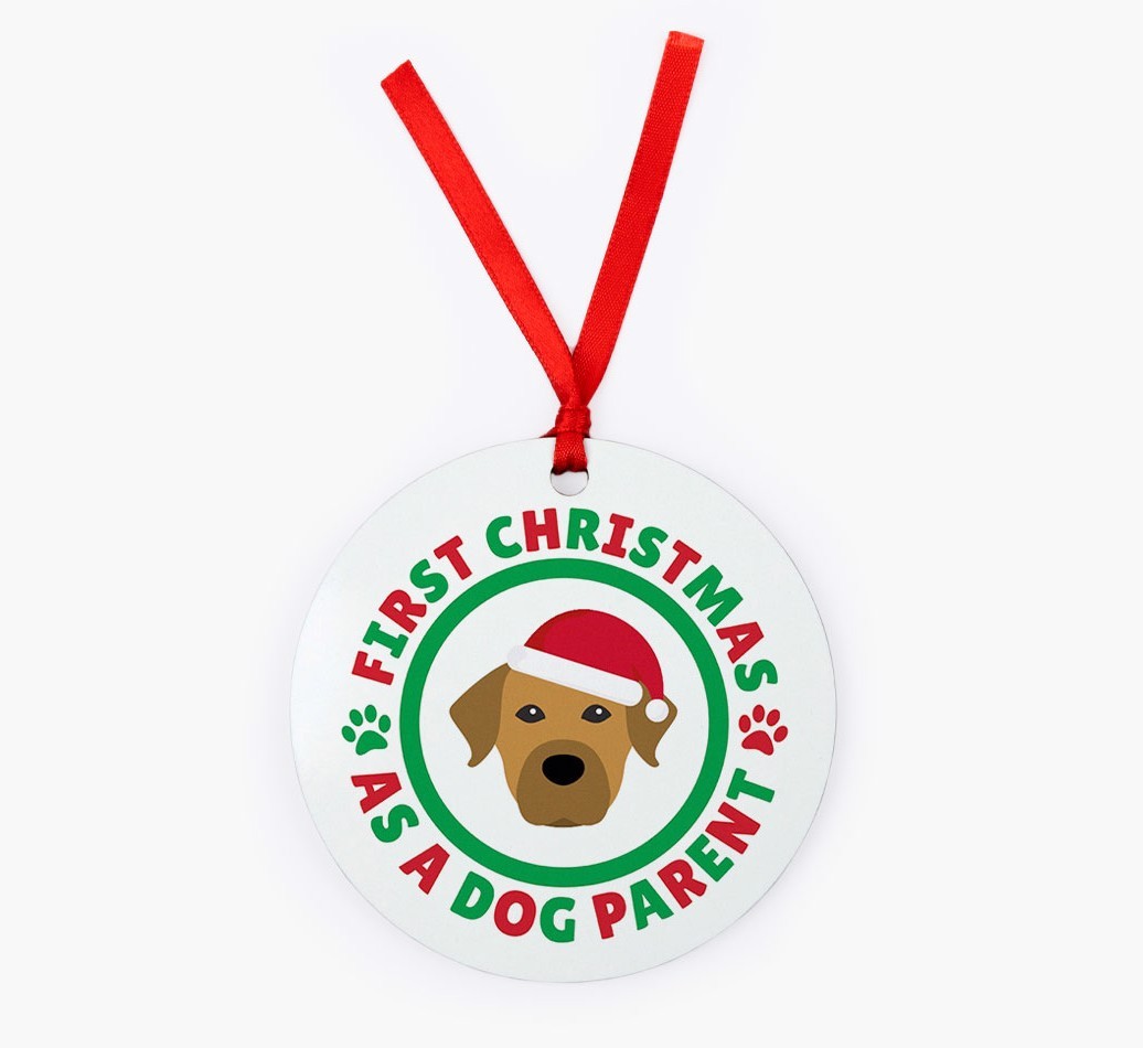 'Dog Parent' - Personalized {breedFullName} Christmas Decoration