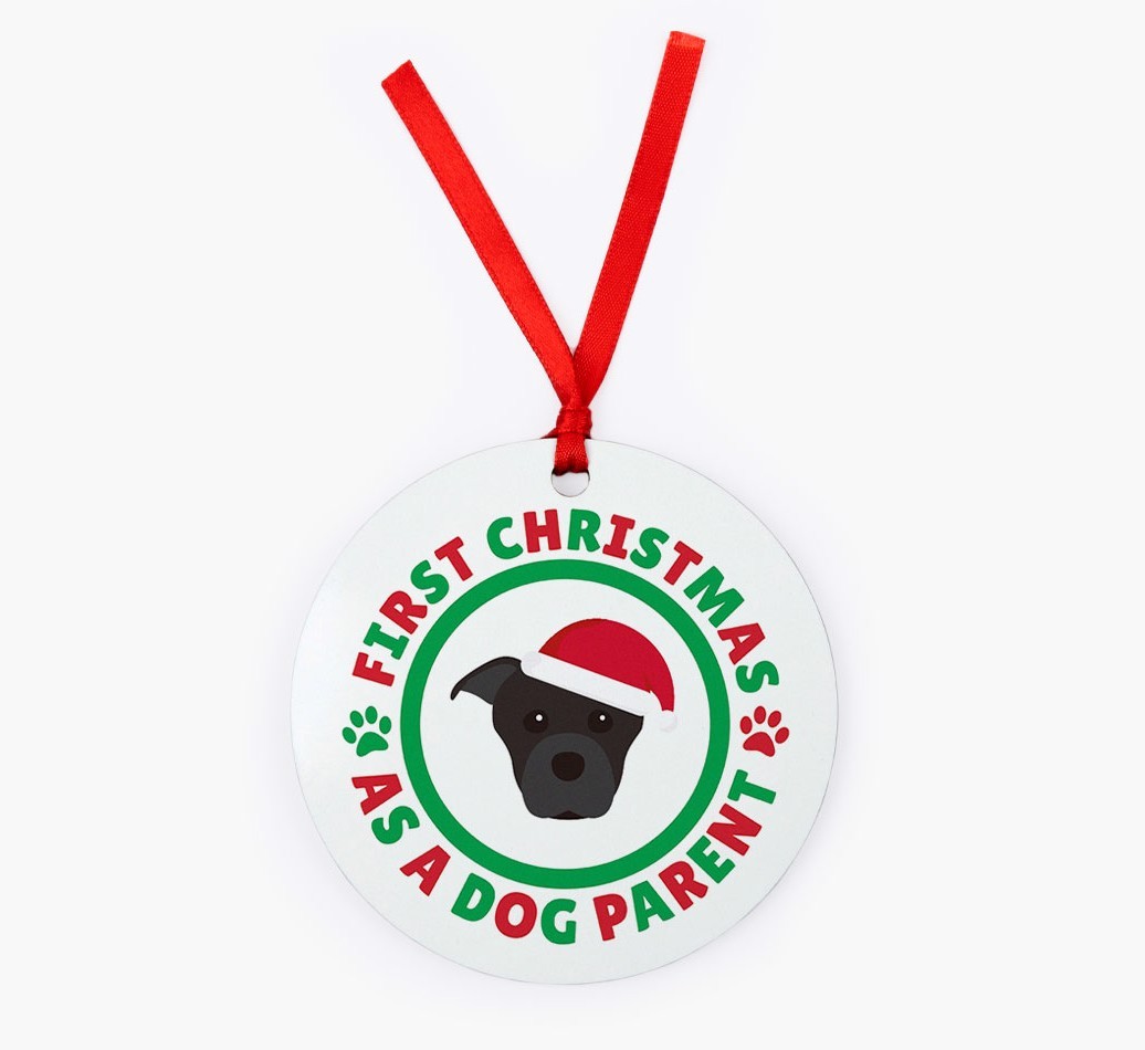 'Dog Parent' - Personalized {breedFullName} Christmas Decoration