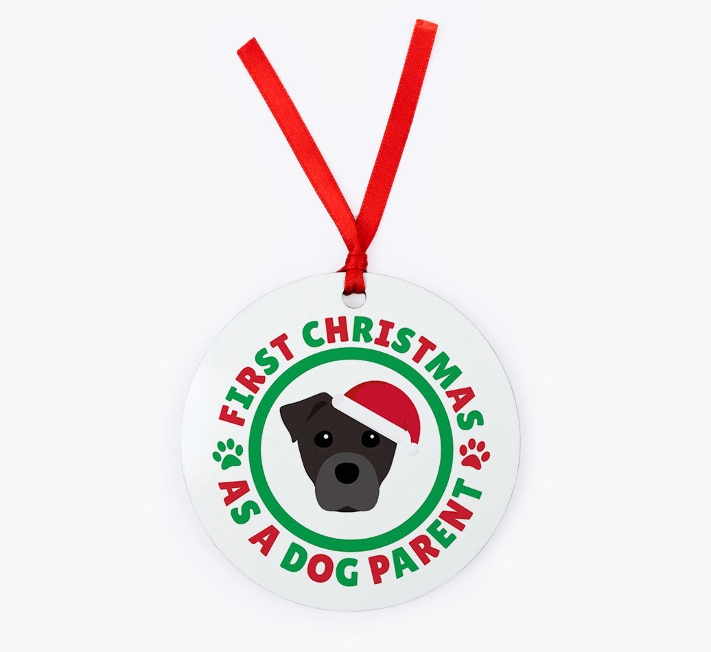 'Dog Parent' - Personalized {breedFullName} Christmas Decoration