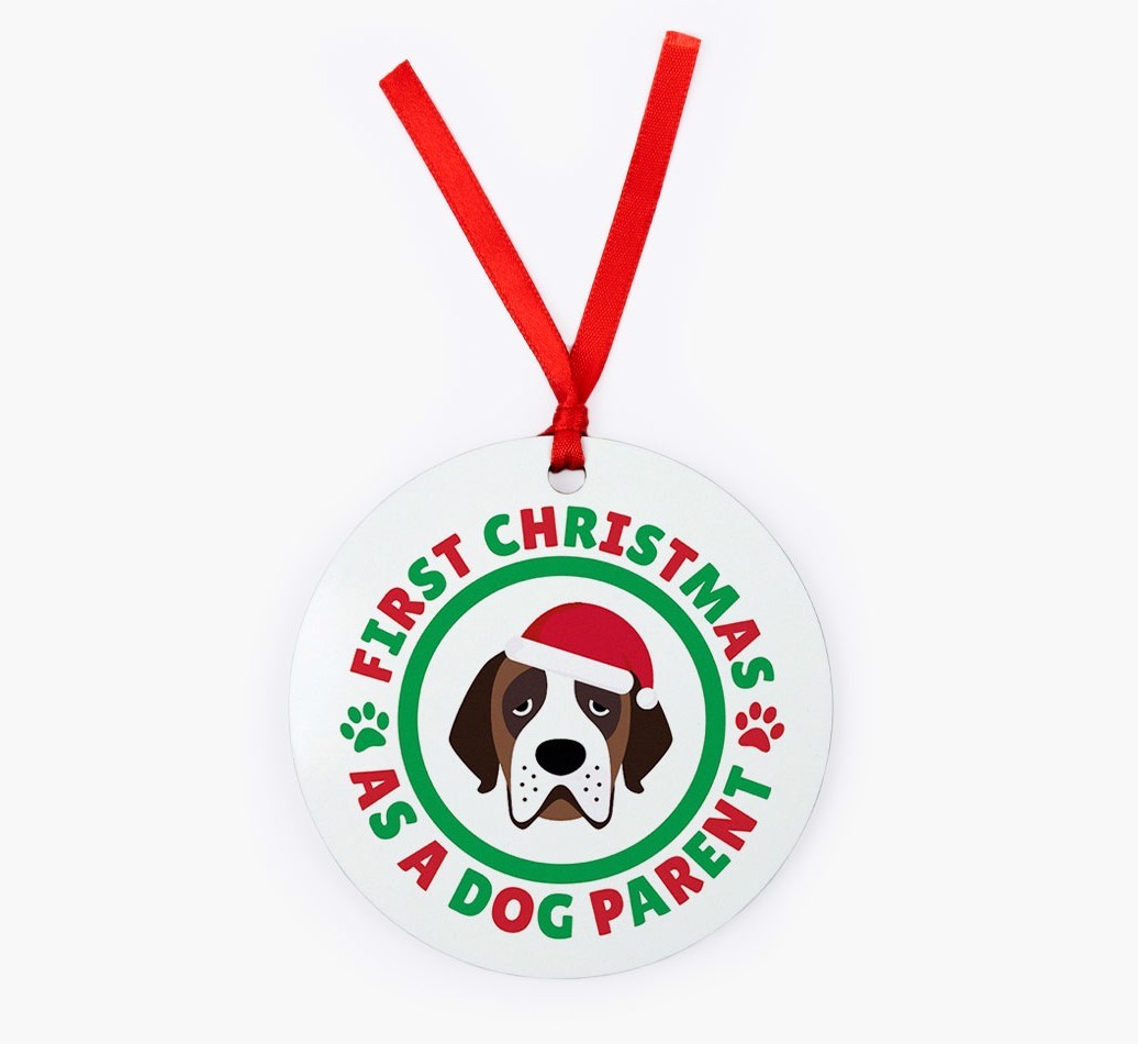 'Dog Parent' - Personalized {breedFullName} Christmas Decoration