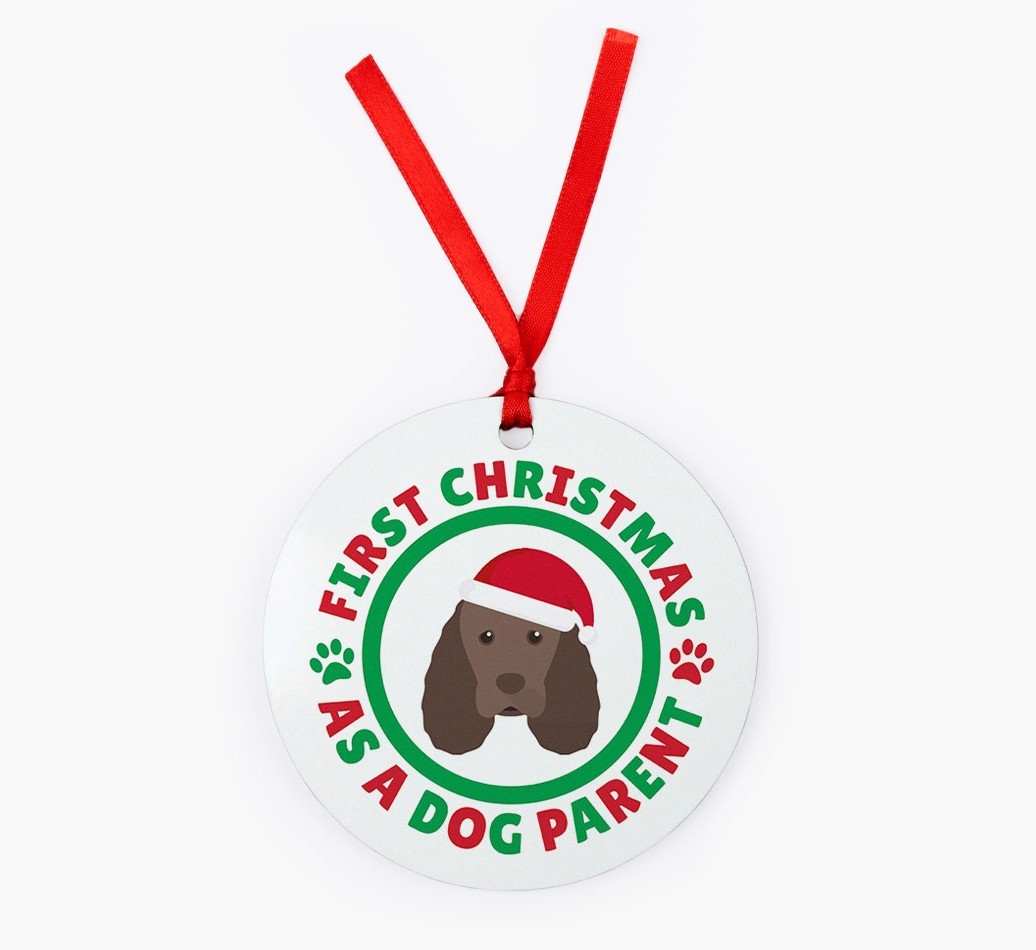 'Dog Parent' - Personalized {breedFullName} Christmas Decoration