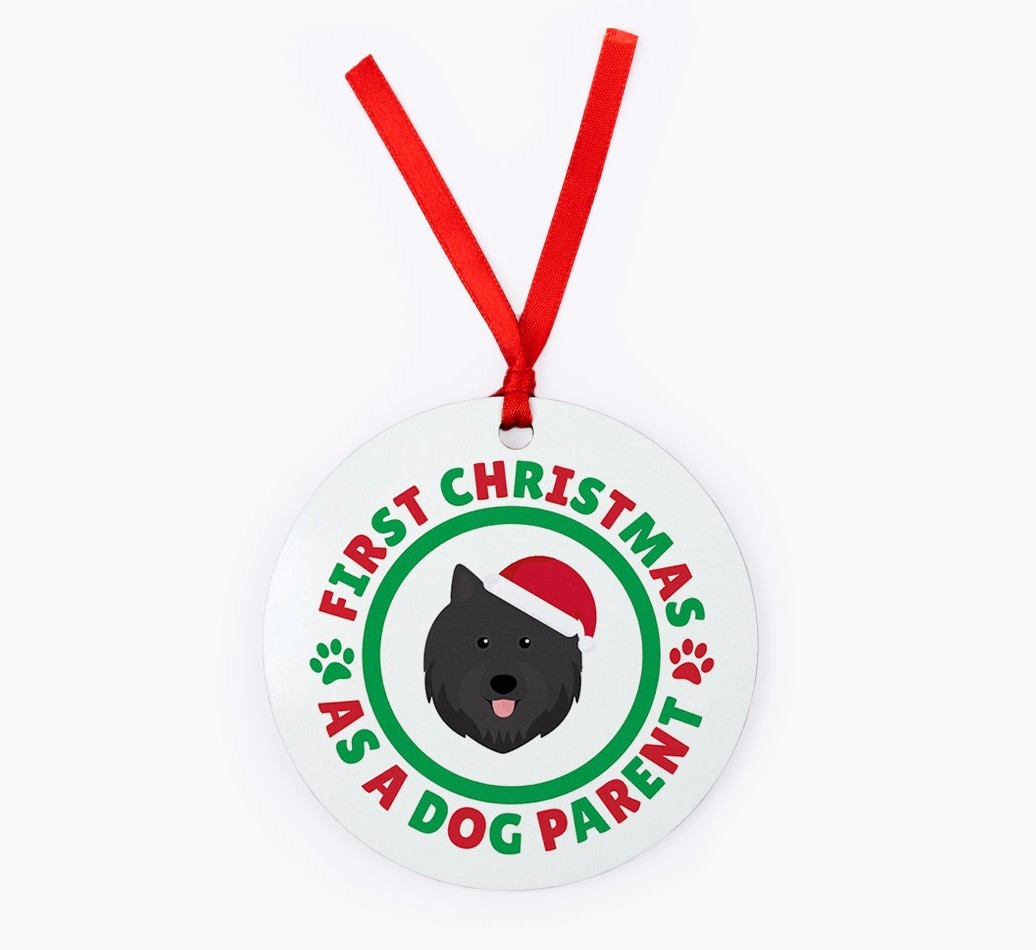 'Dog Parent' - Personalized {breedFullName} Christmas Decoration