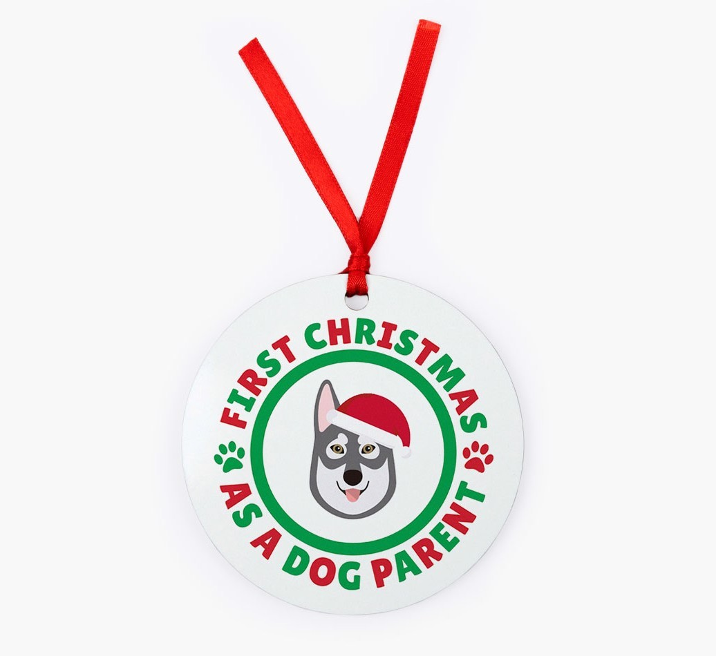'Dog Parent' - Personalized {breedFullName} Christmas Decoration