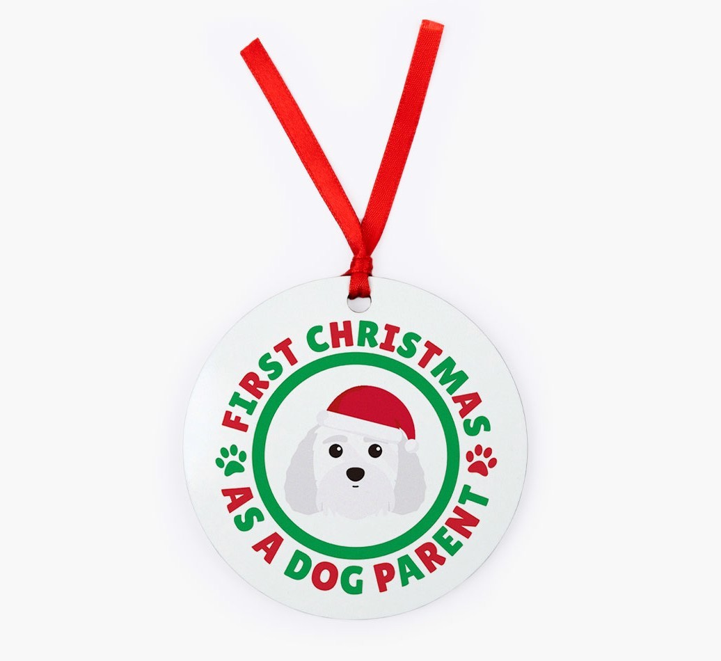 'Dog Parent' - Personalized {breedFullName} Christmas Decoration