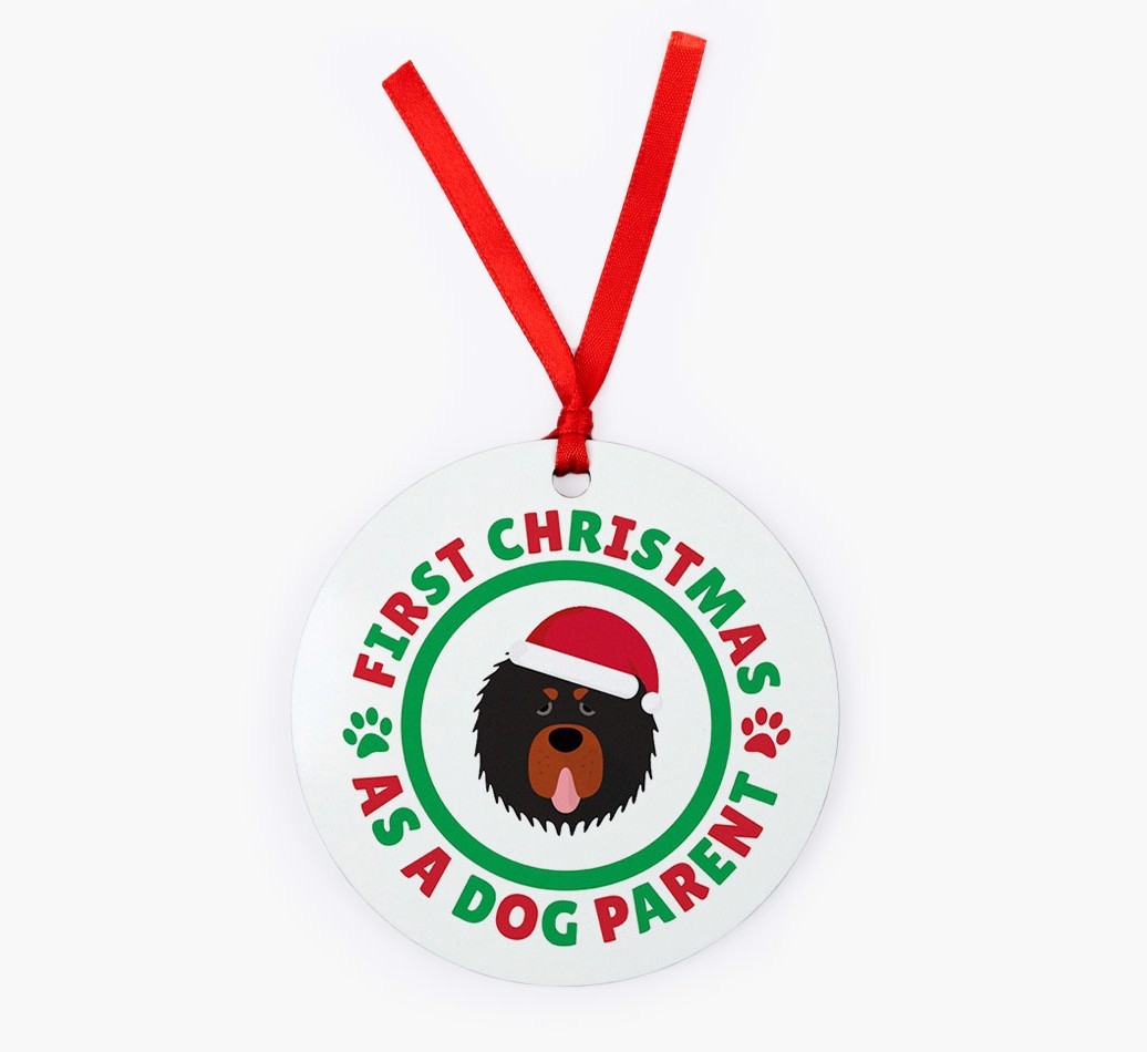 'Dog Parent' - Personalized {breedFullName} Christmas Decoration