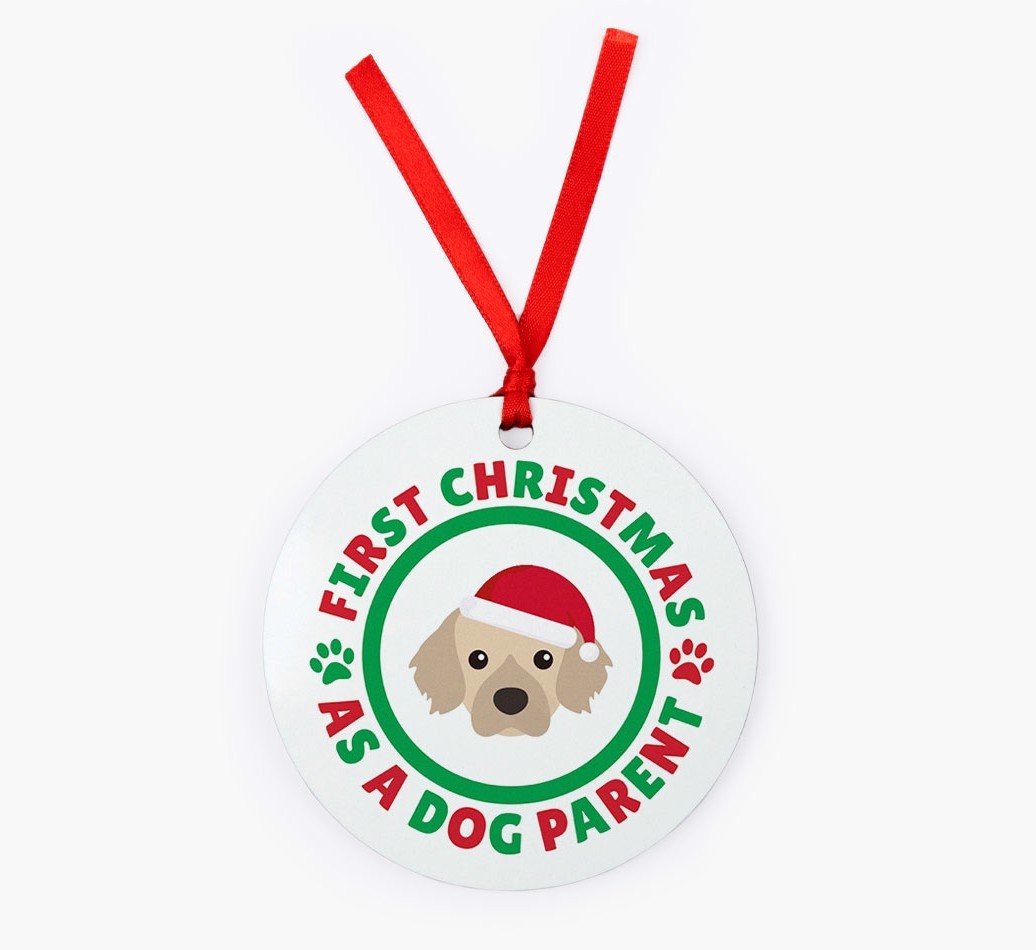 'Dog Parent' - Personalized {breedFullName} Christmas Decoration