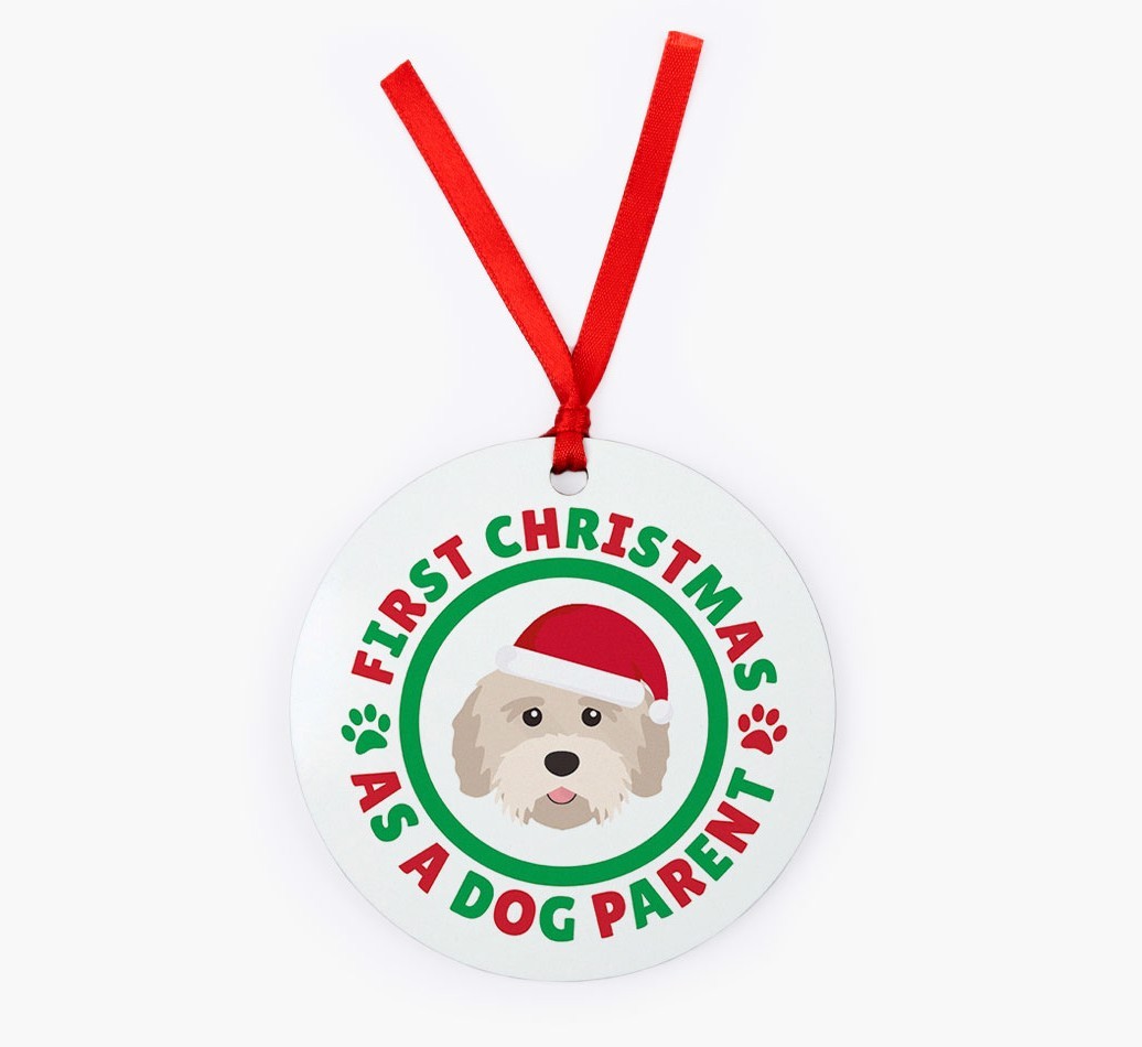 'Dog Parent' - Personalized {breedFullName} Christmas Decoration