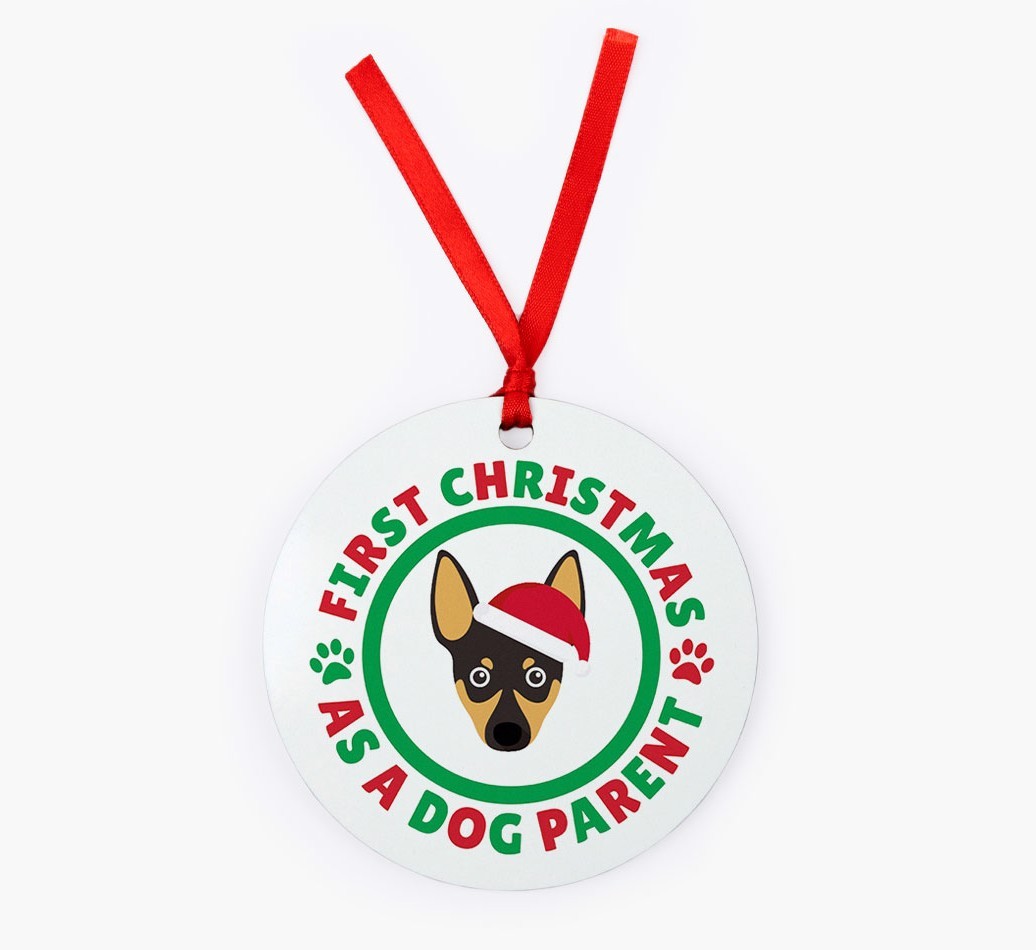'Dog Parent' - Personalized {breedFullName} Christmas Decoration