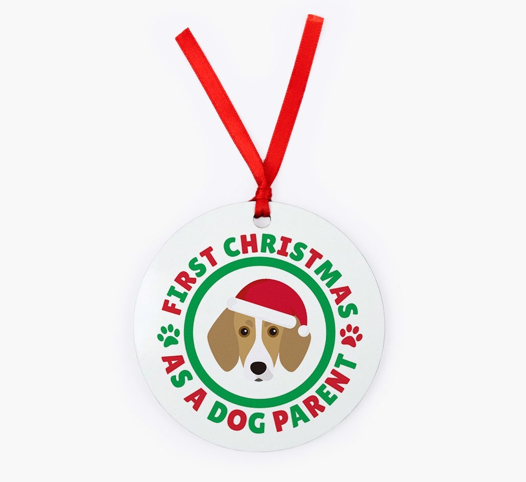 'Dog Parent' - Personalized {breedFullName} Christmas Decoration