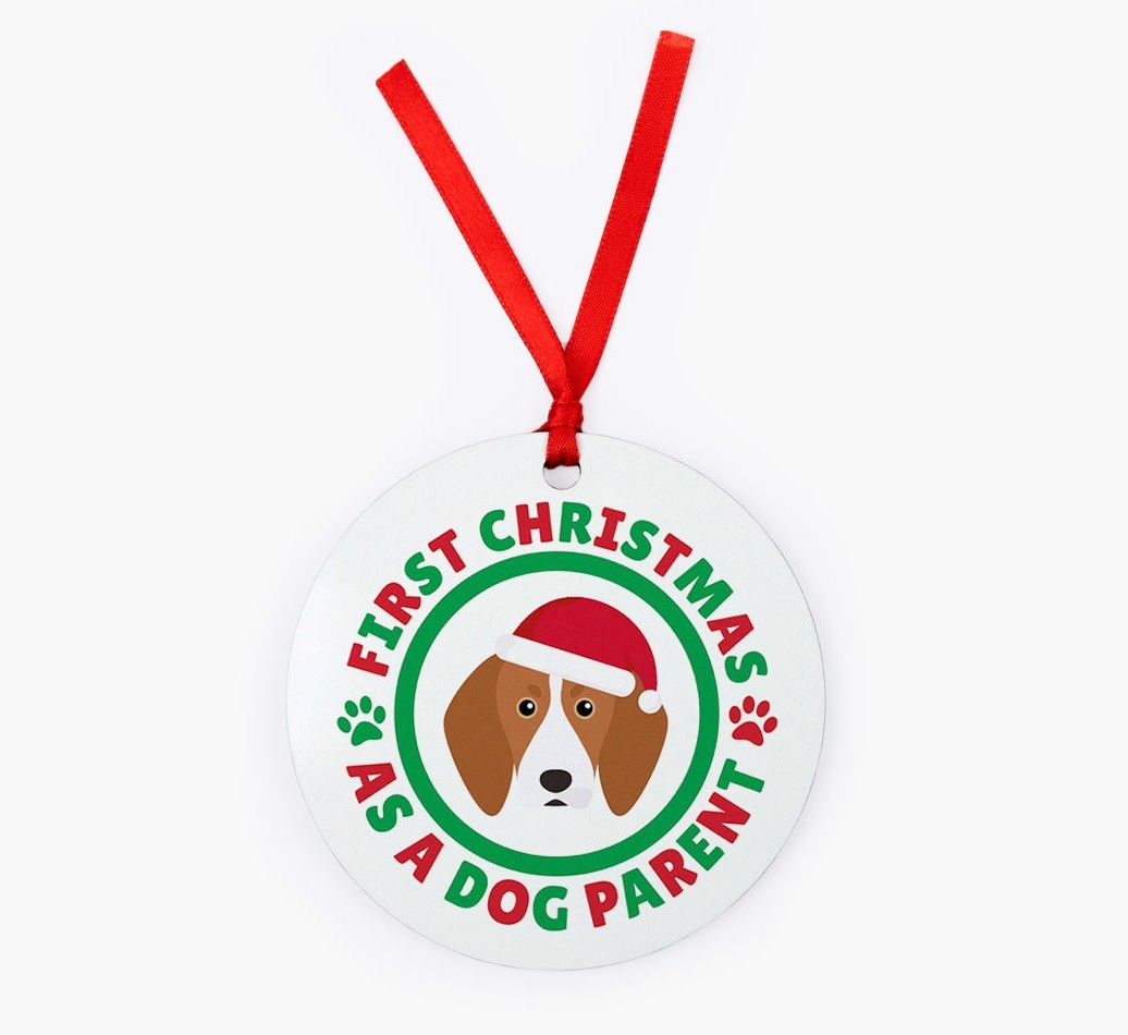'Dog Parent' - Personalized {breedFullName} Christmas Decoration