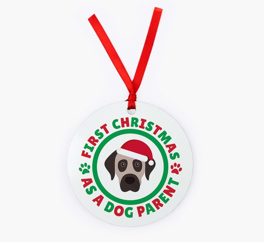 'Dog Parent' - Personalized {breedFullName} Christmas Decoration