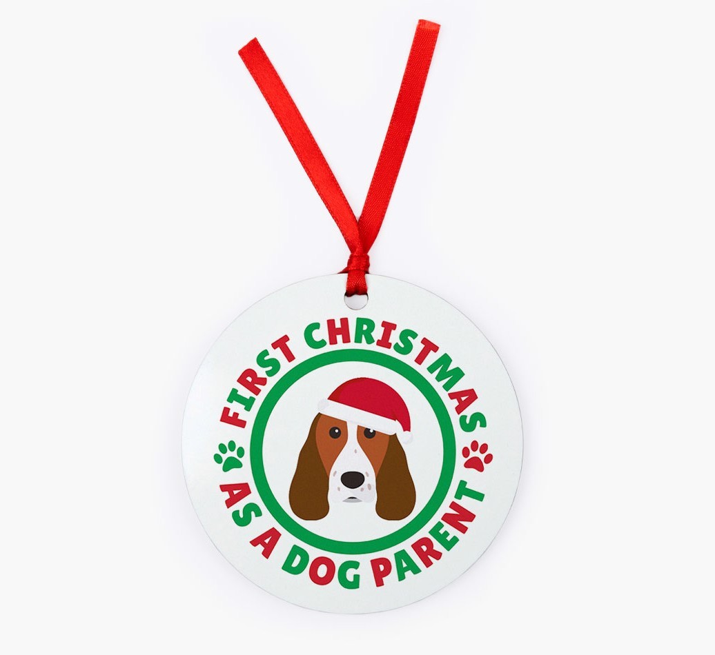 'Dog Parent' - Personalized {breedFullName} Christmas Decoration