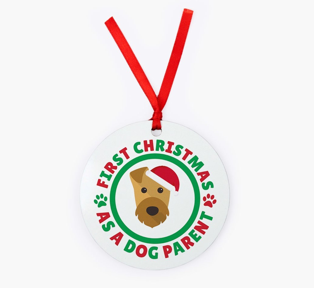 'Dog Parent' - Personalized {breedFullName} Christmas Decoration