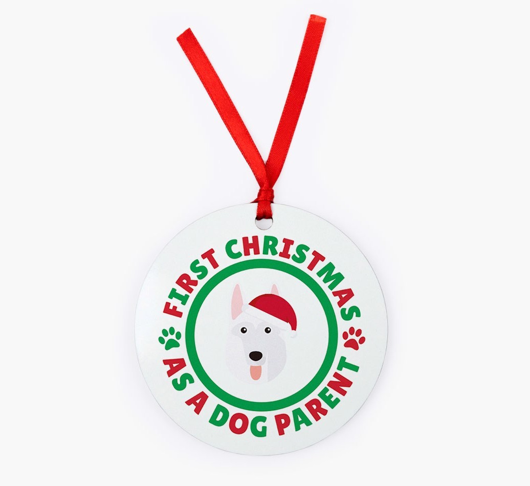 'Dog Parent' - Personalized {breedFullName} Christmas Decoration