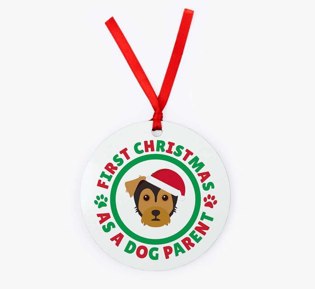 'Dog Parent' - Personalized {breedFullName} Christmas Decoration