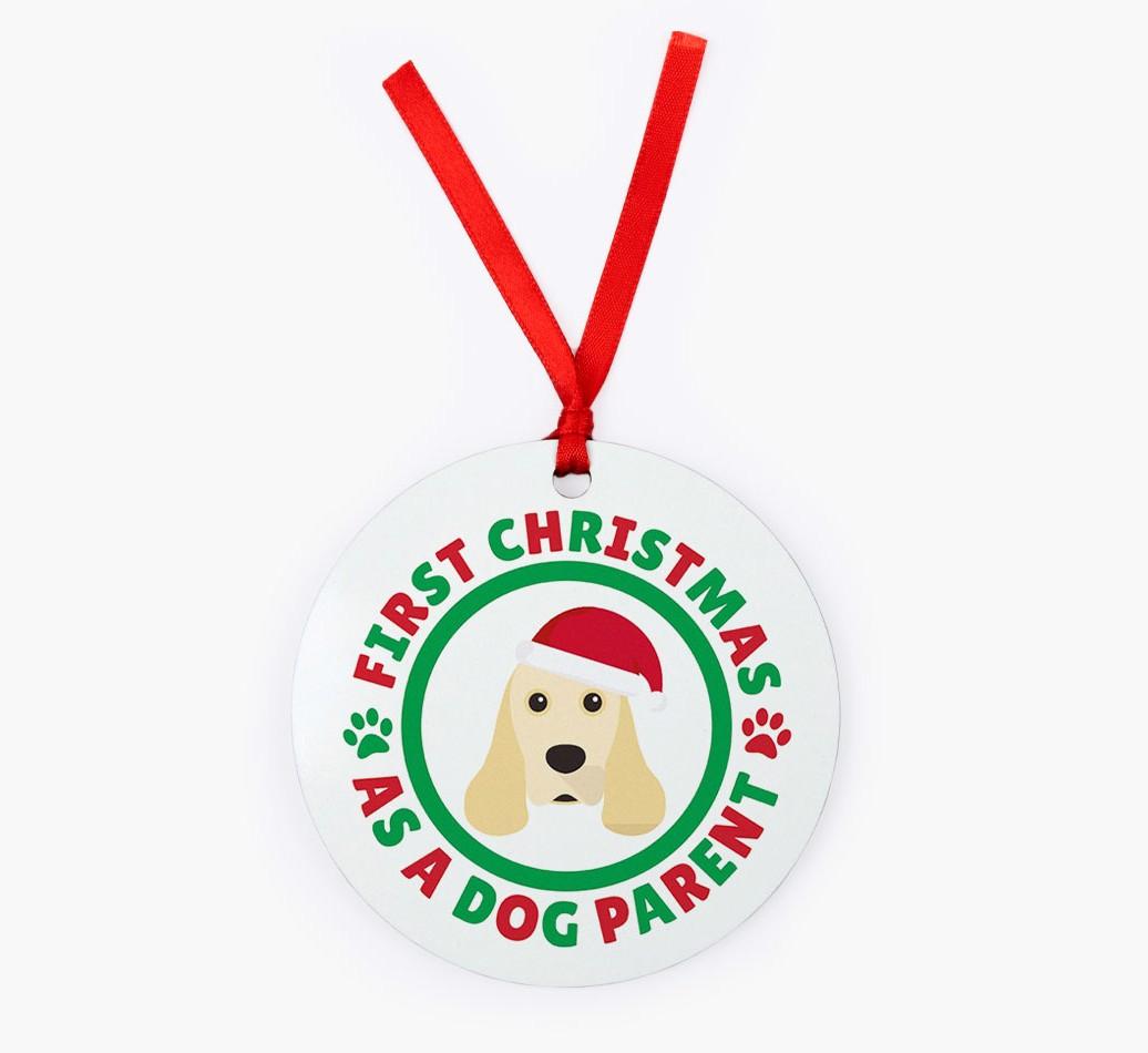 'Dog Parent' - Personalized {breedFullName} Christmas Decoration
