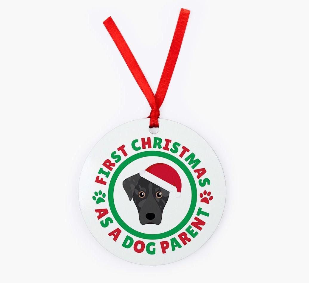 'Dog Parent' - Personalized {breedFullName} Christmas Decoration