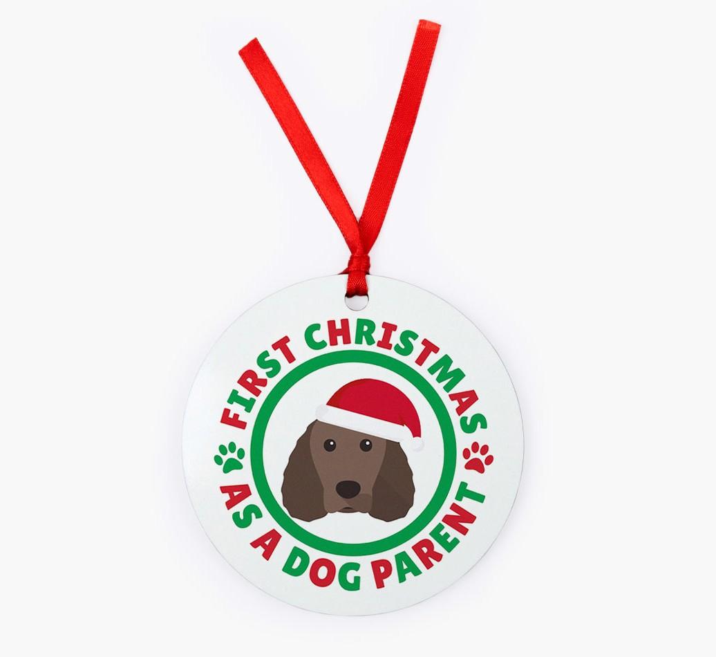'Dog Parent' - Personalized {breedFullName} Christmas Decoration