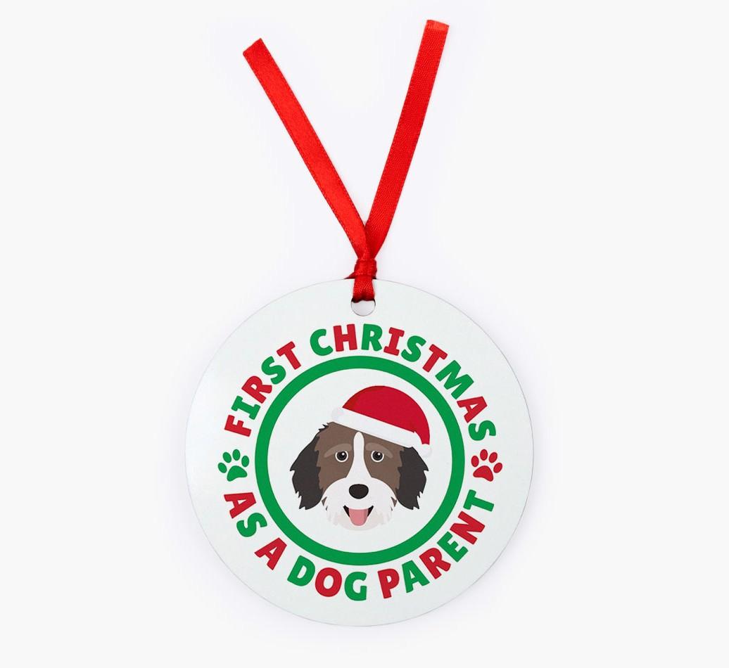 'Dog Parent' - Personalized {breedFullName} Christmas Decoration
